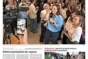 La Une de OuestFrance le 1er septembre 2025