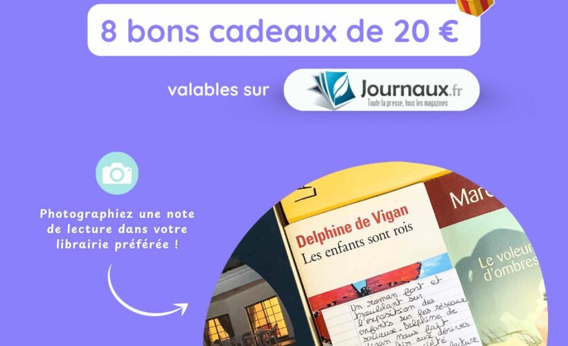Jeu concours ApprofonLire en partenariat avec Journaux.fr