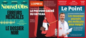 Nouvel Obs, L'Express, Le Point
