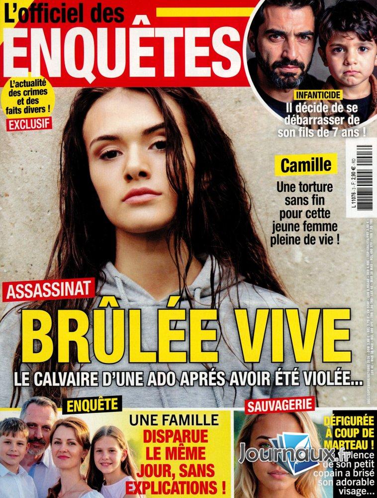 L&rsquo;Officiel des Enquêtes