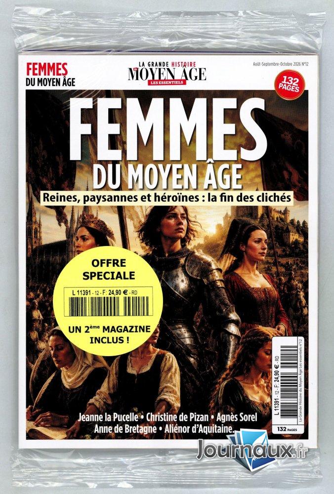 Pack Les Grandes Histoires du Moyen-Âge Les Essentiels + Magazine