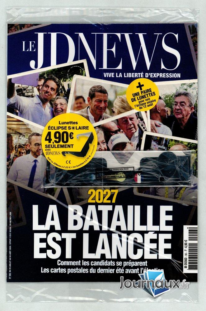 JD News + Lunettes éclipse solaire