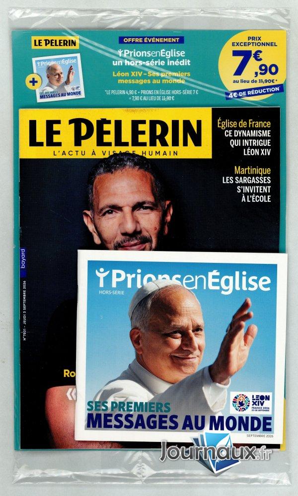 Pèlerin + Prions en Eglise