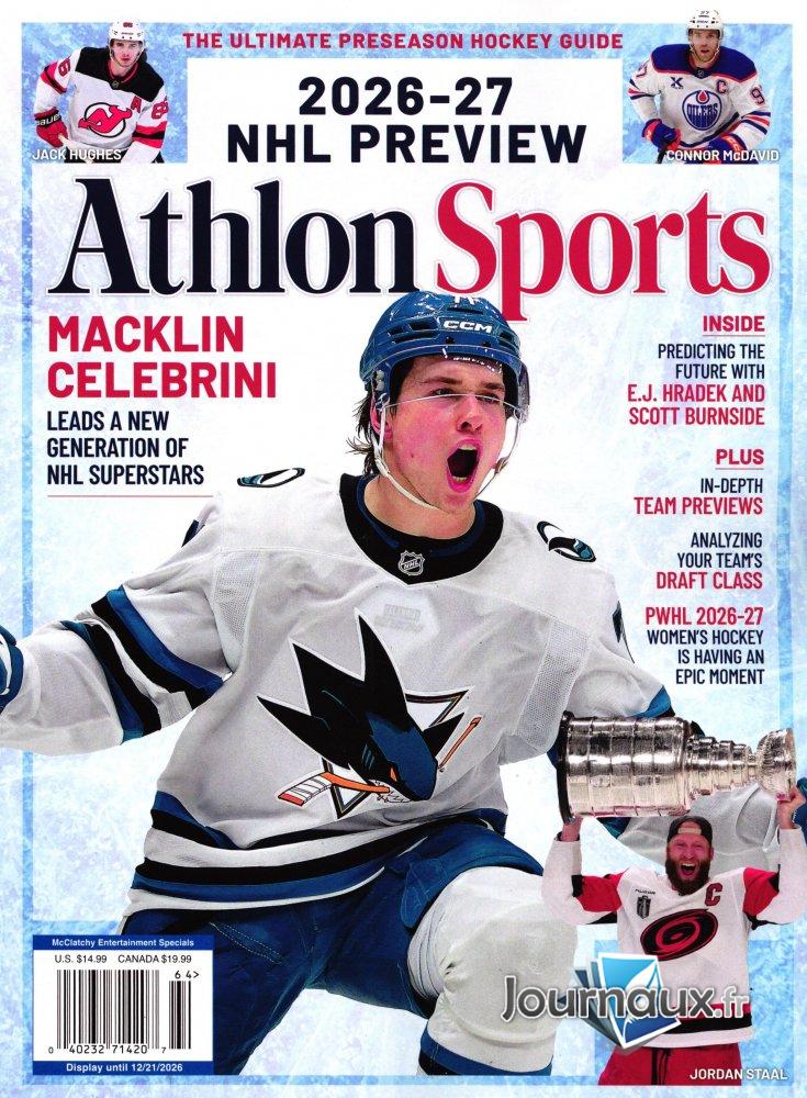 Athlon sports NHL 2026-2027